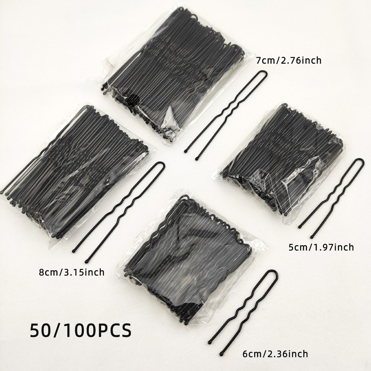 50/100 adet kadın 5/6/7/8 cm s - Hair Bundles incelemesi ve fiyatı