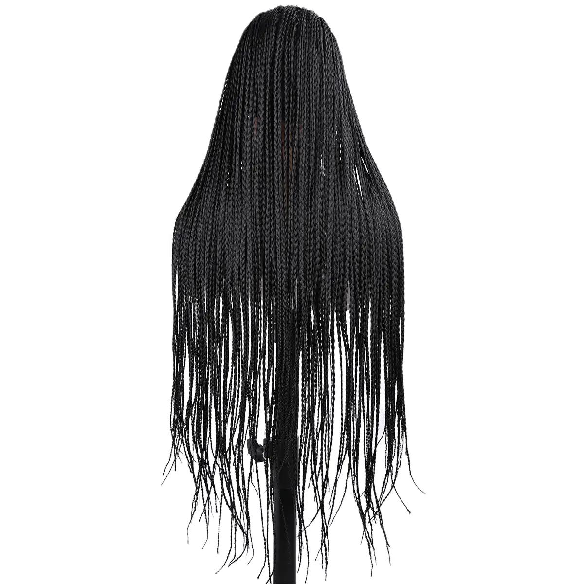 Sentetik Tam Dantel Peruk Örgü - Synthetic Braided Wigs For Black Women incelemesi ve fiyatı