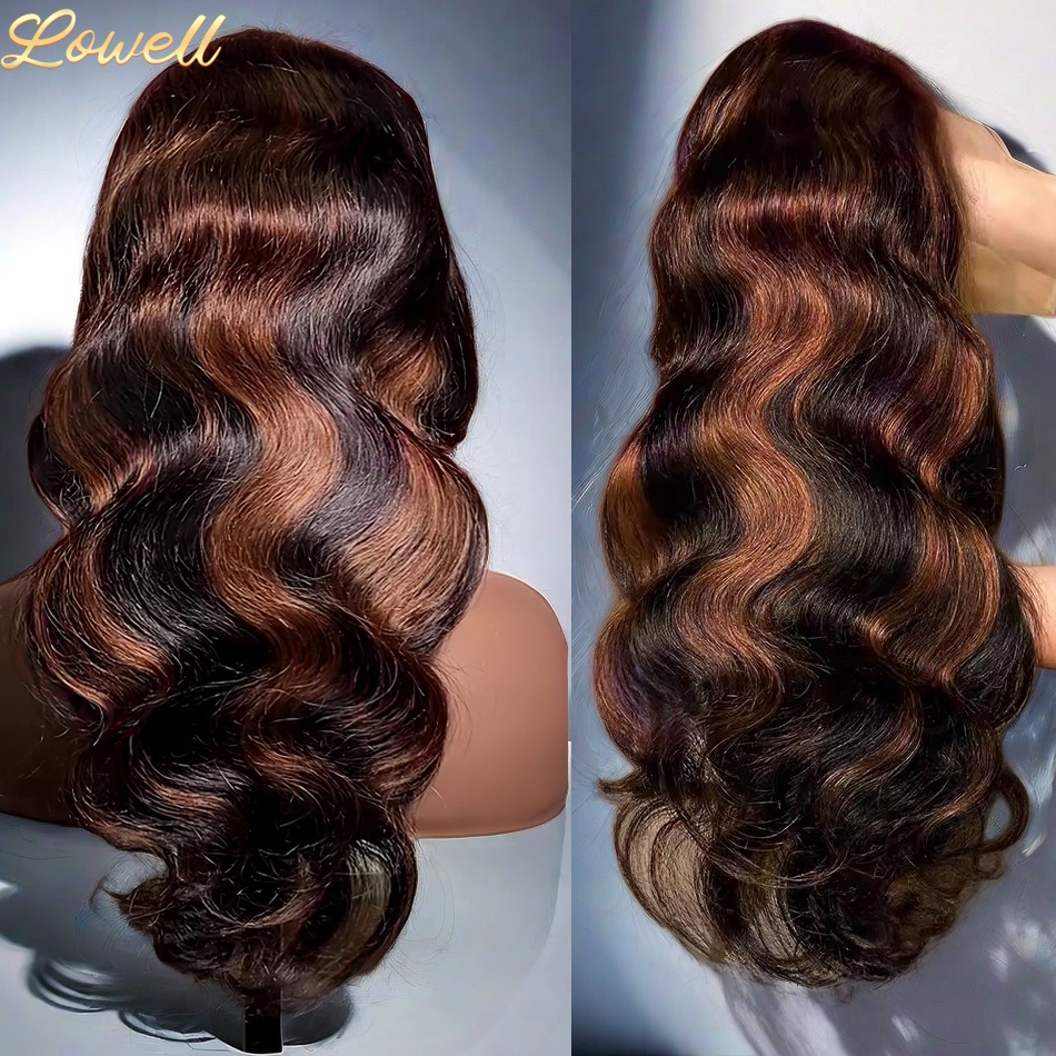 Vurgulu Dalgalı Saç 13x6 HD Om - Human Hair Wigs incelemesi ve fiyatı