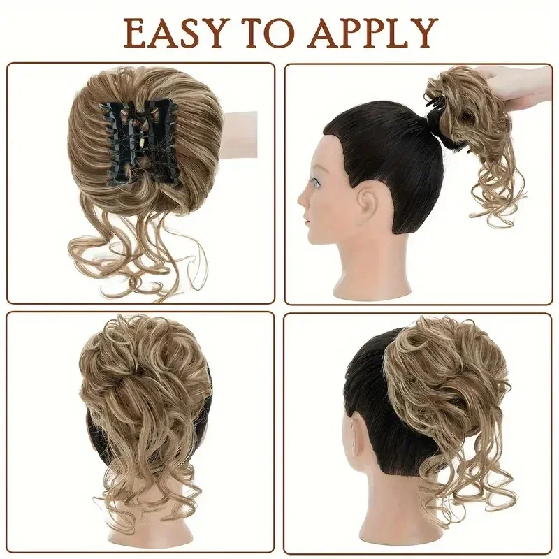Kadınlar için dağınık saç topu - Claw Clip Messy Bun Hair Piece incelemesi ve fiyatı