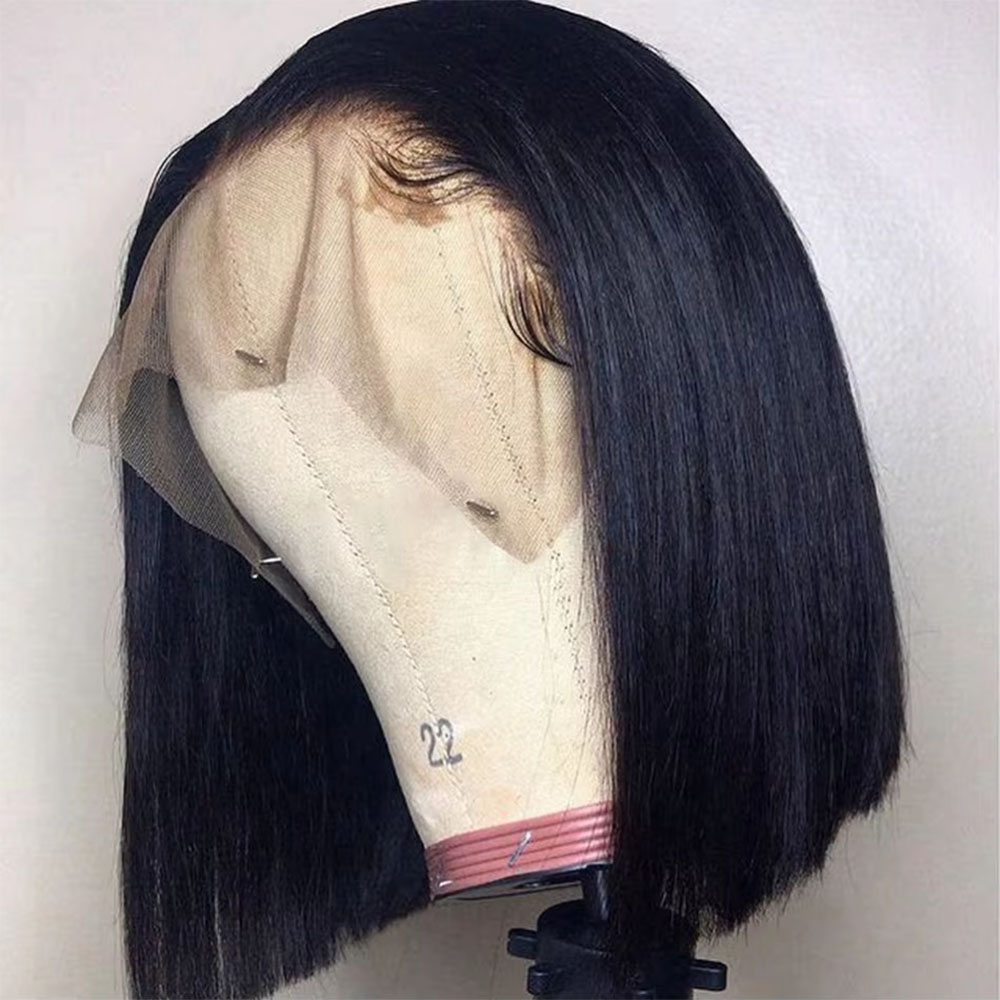 Önceden Kesilmiş, Yapıştırıcı  - Pre Parted 13X4 Lace Front Bob Wig incelemesi ve fiyatı