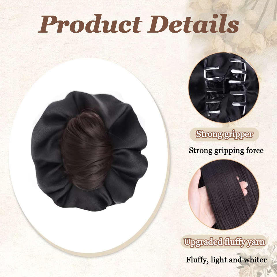 AOSI sentetik Chignon dağınık  - Claw Clip Messy Bun Hair Piece incelemesi ve fiyatı