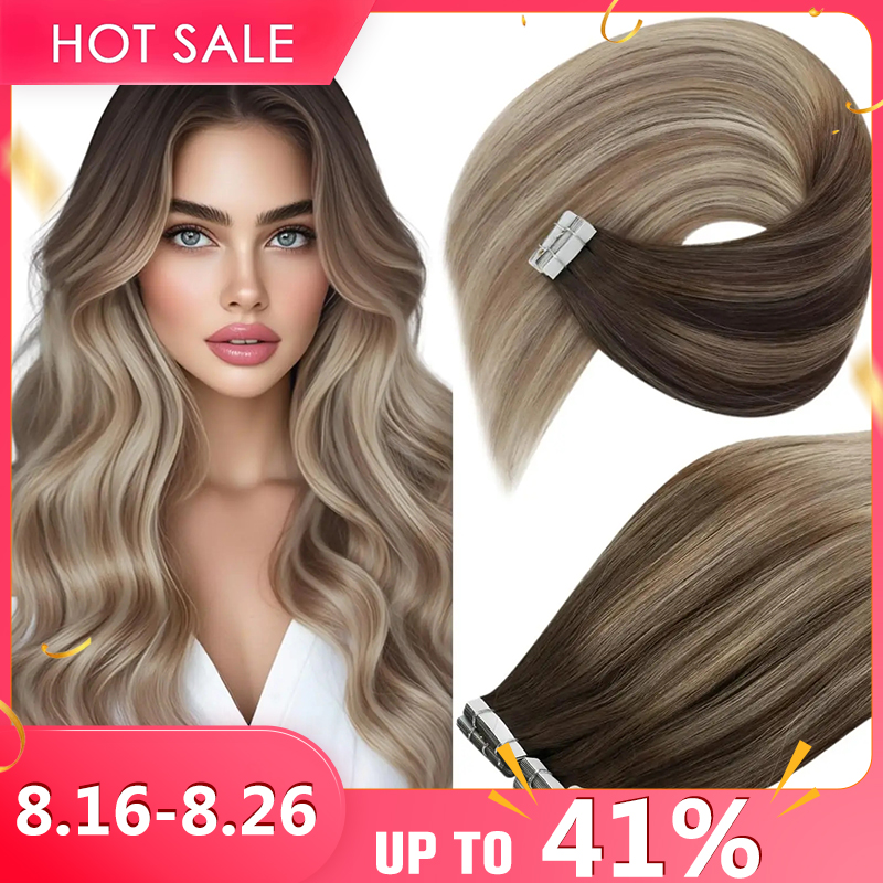 VeSunny Bantlı Saç Uzantıları  - Invisible Tape In Extensions Real Hair incelemesi ve fiyatı